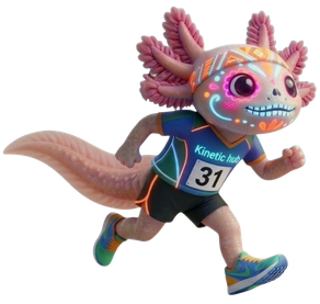 Ajolote 3D oficial del evento