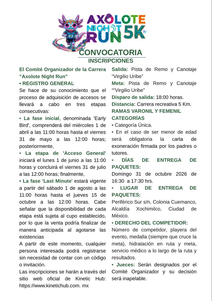 Documento legal del evento, página 2