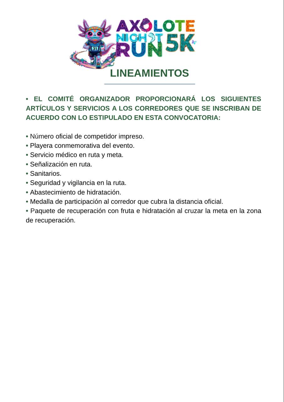 Documento legal del evento, página 2